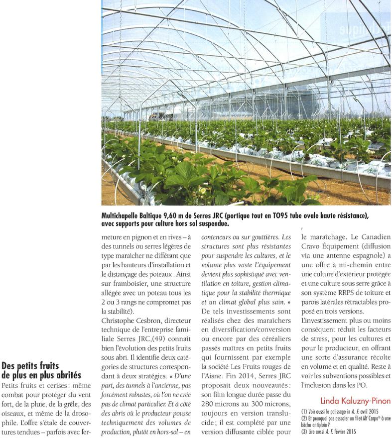 l'arboriculture fruitiere n693 mai_juin 2015 article jrc