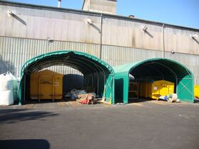 TUNNEL DE STOCKAGE 6M abri
